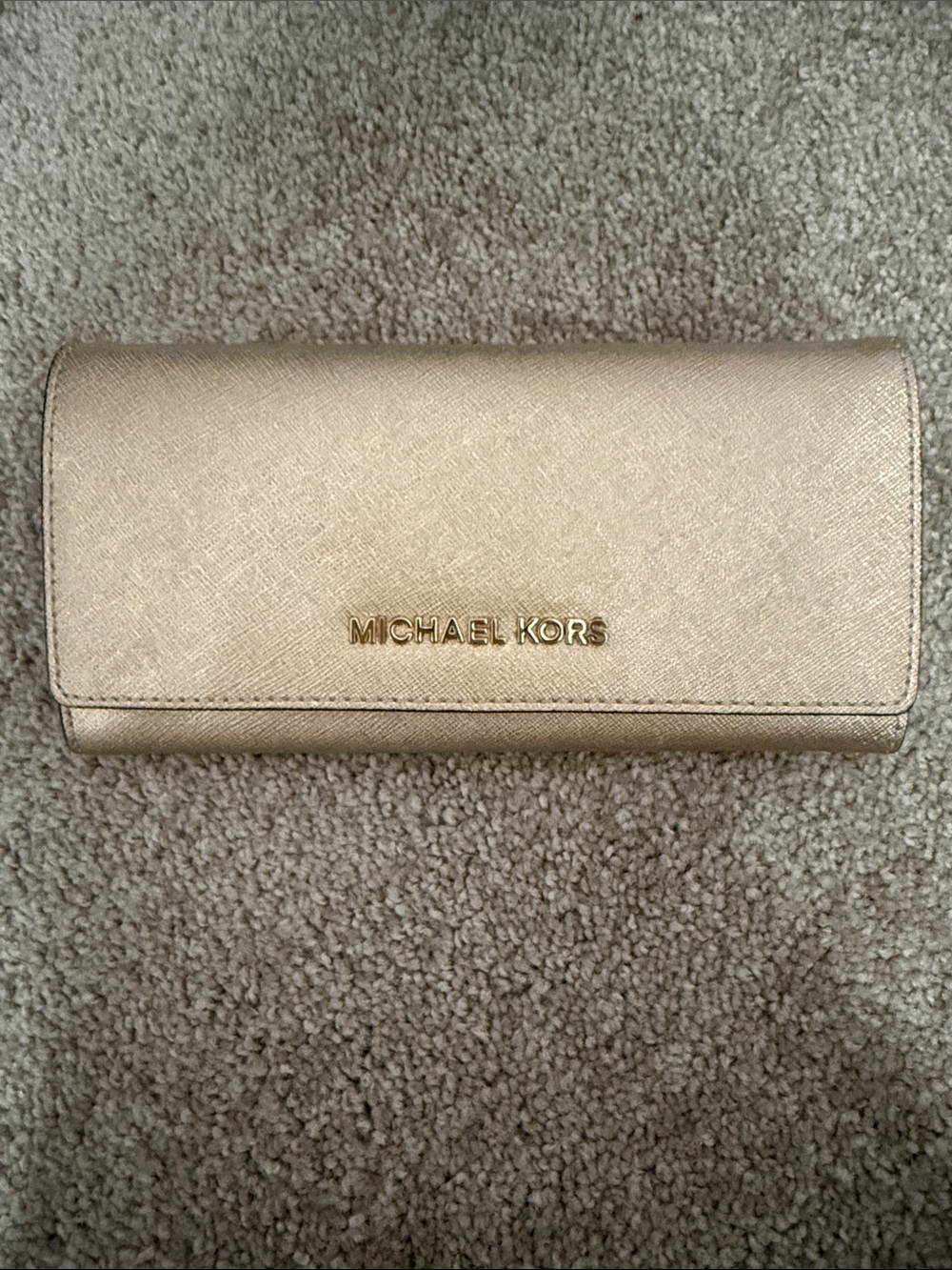 Michael Kors Gold Wallet